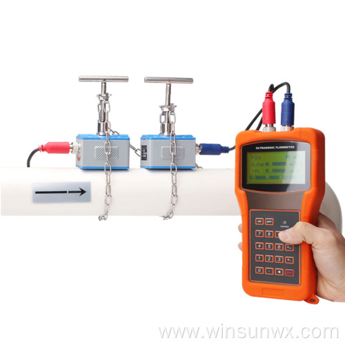 Ultrasonic flow meter portable flowmeter portable